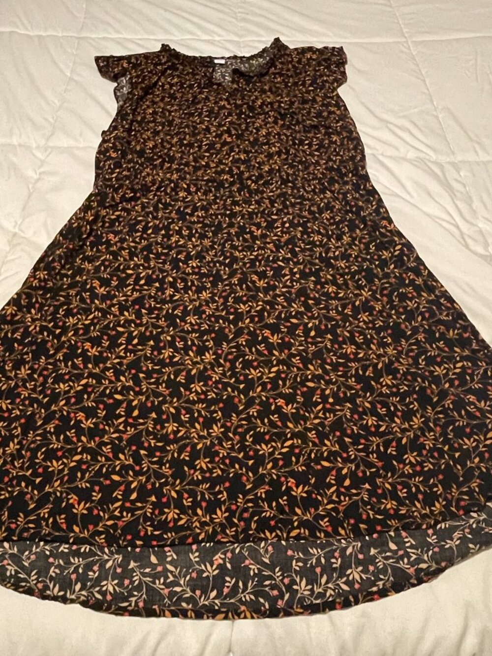 Old Navy Floral Mini Dress – Lightweight, Easy to Style, Everyday Wear (Size XL)
